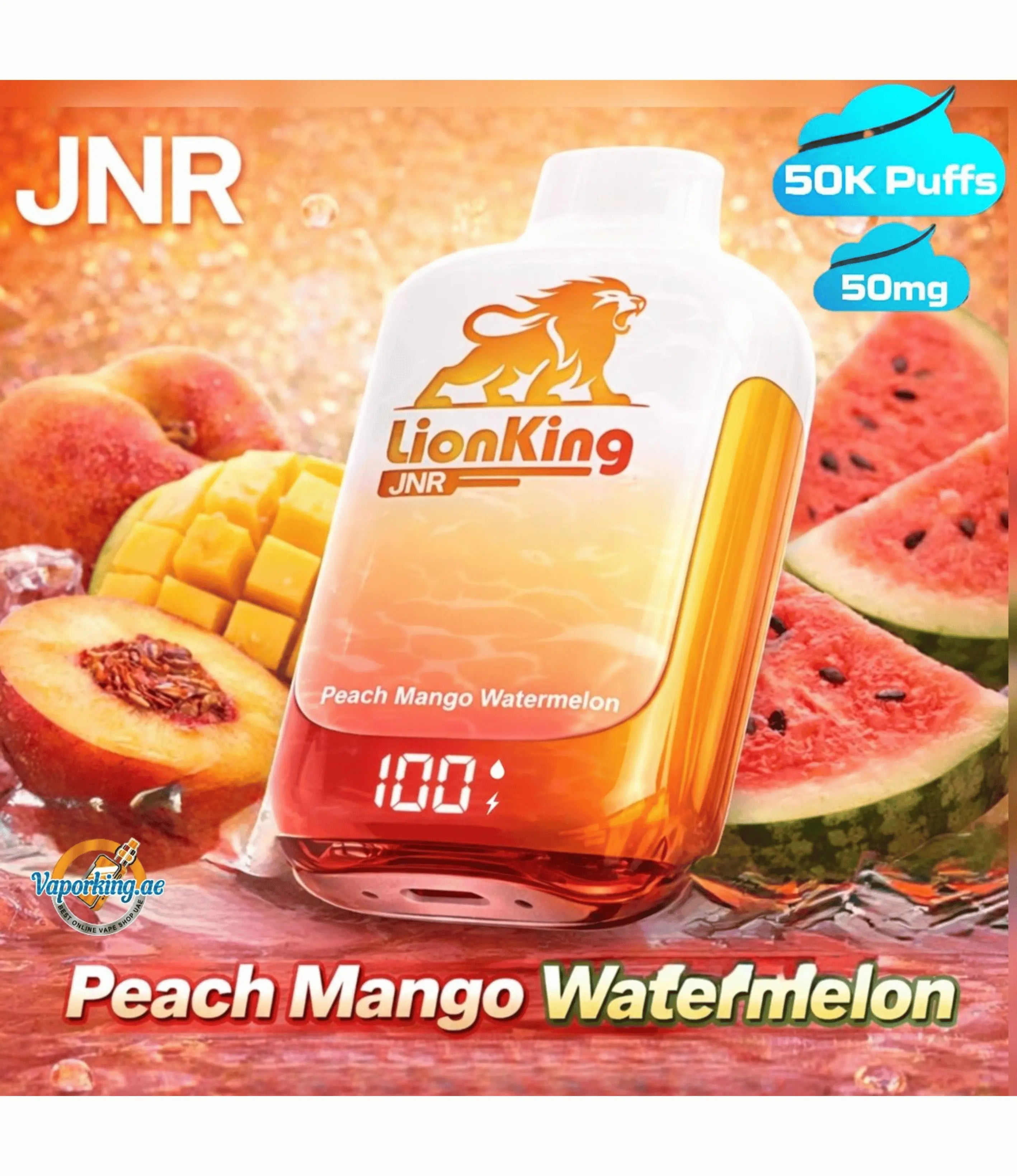 JNR Lionking 50000 Puffs Disposable Vape 50mg