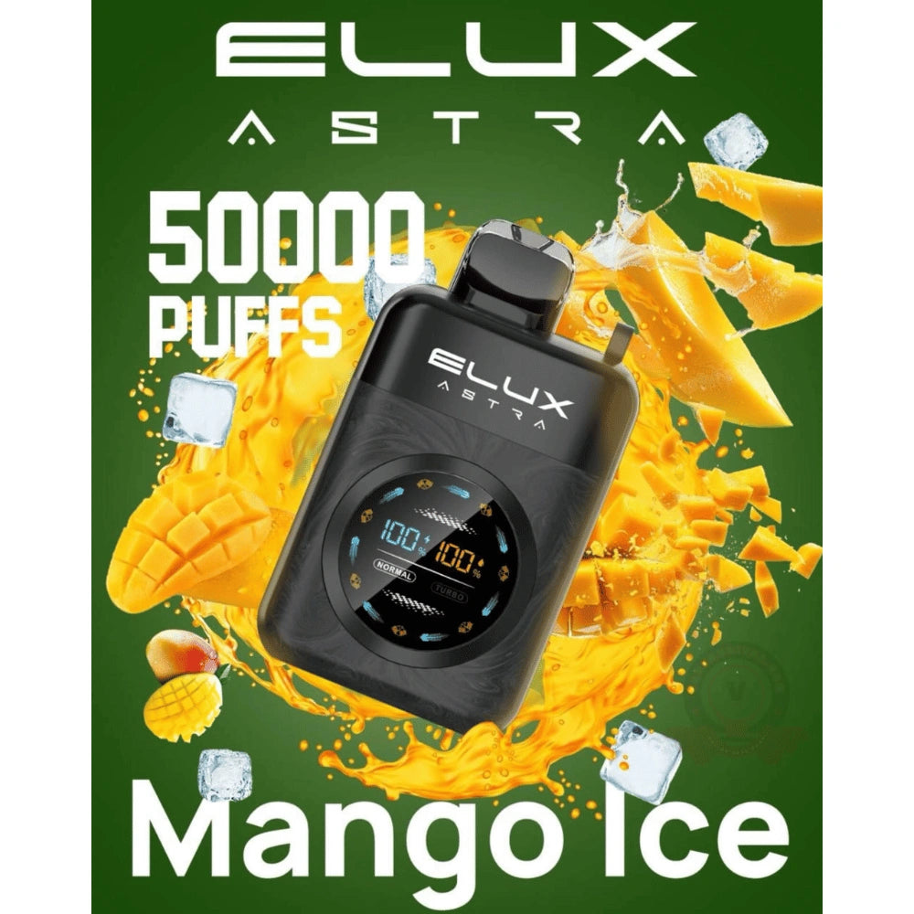 Elux Astra 50000 Puffs Disposable Vape 50MG in the UAE