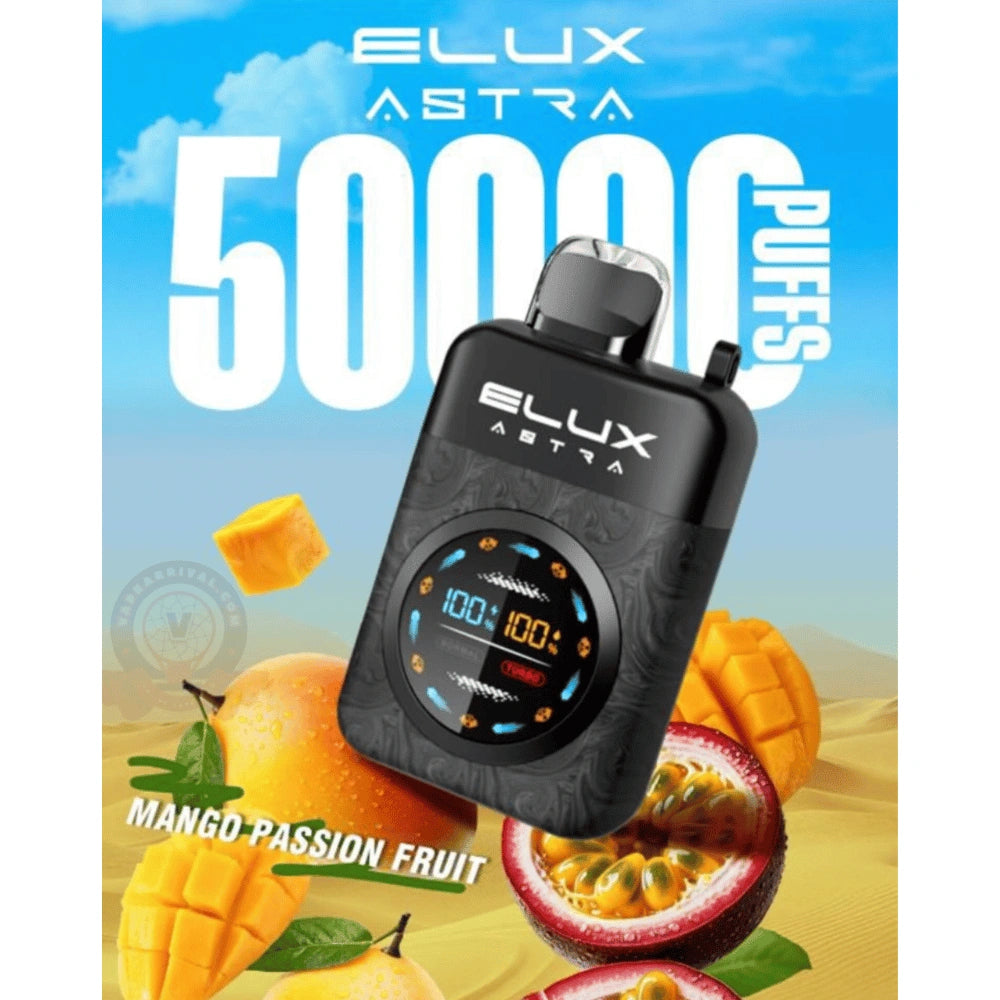 Elux Astra 50000 Puffs Disposable Vape 50MG in the UAE