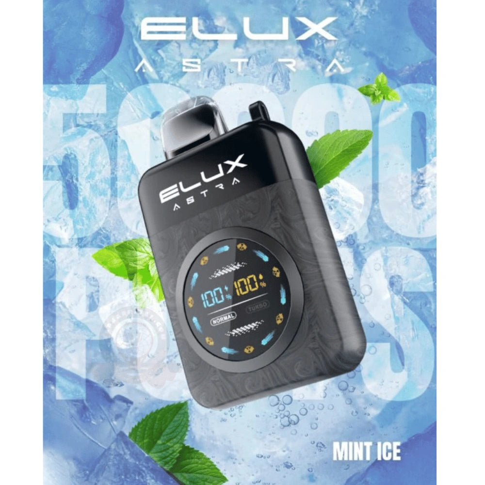 Elux Astra 50000 Puffs Disposable Vape 50MG in the UAE