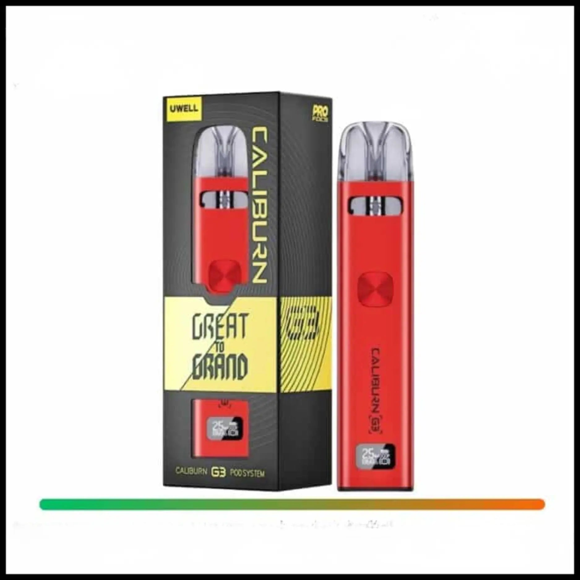 Uwell-Caliburn-Vape-Kit-Red