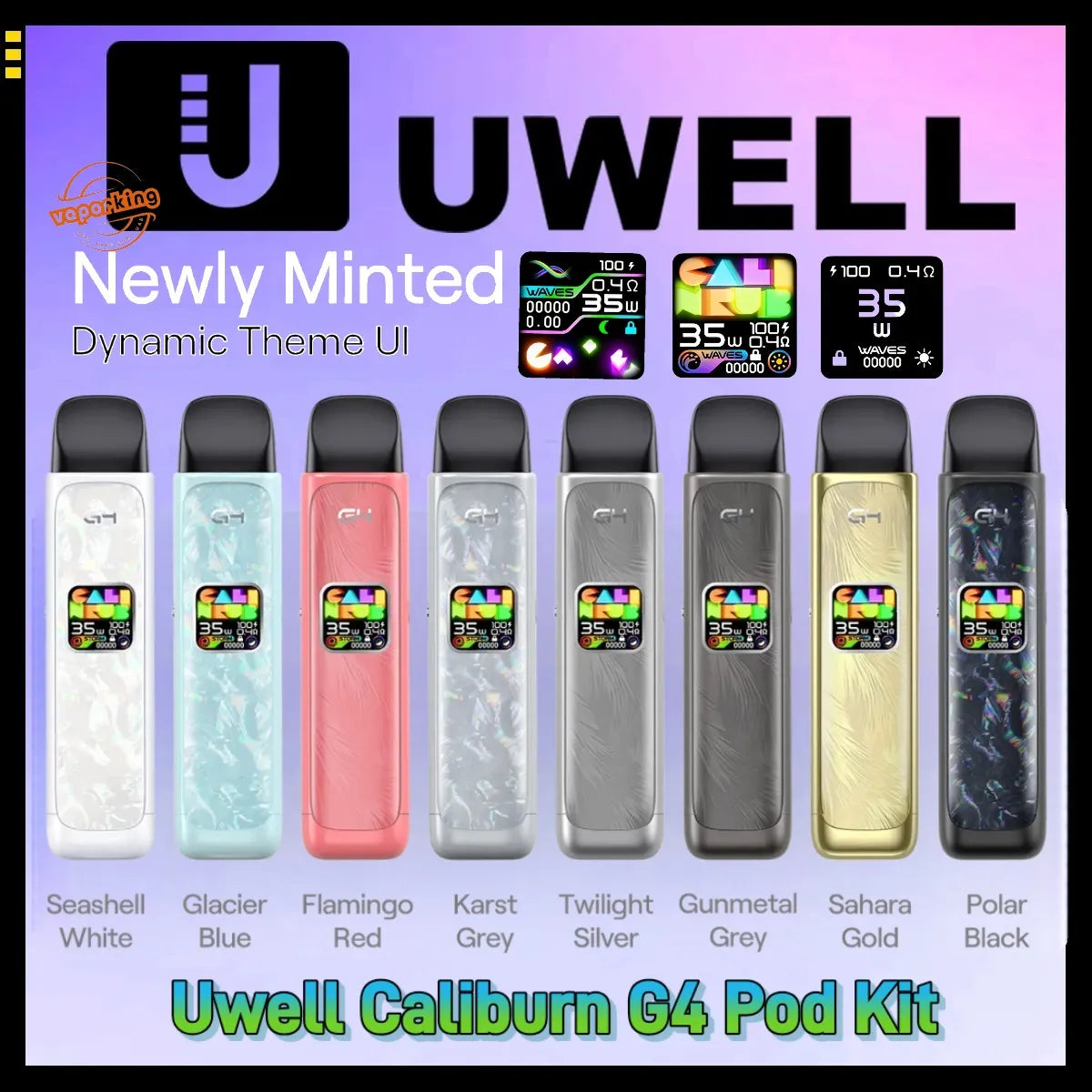 Uwell Caliburn G4 Pod Kit 1300mAh In UAE