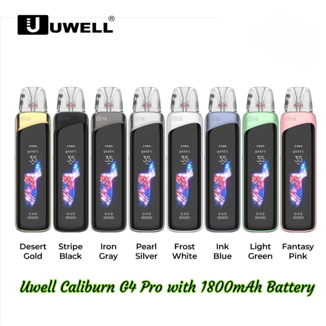 Uwell Caliburn G4 Pro Vape Kit 1800mAh 35W In UAE