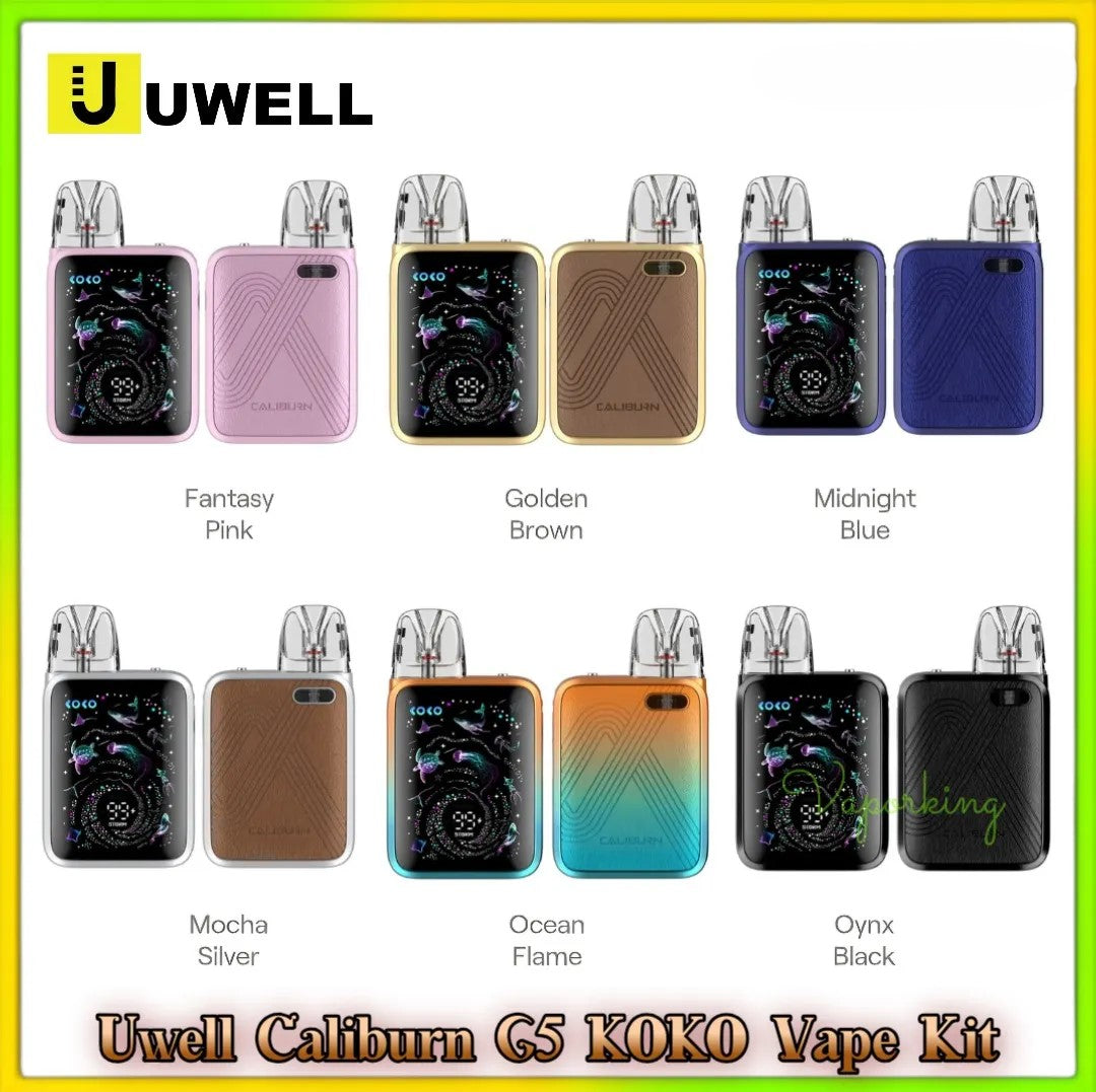 Uwell Caliburn G5 Koko Vape Kit 1600mAh 3ml (Max 35W) in the UAE