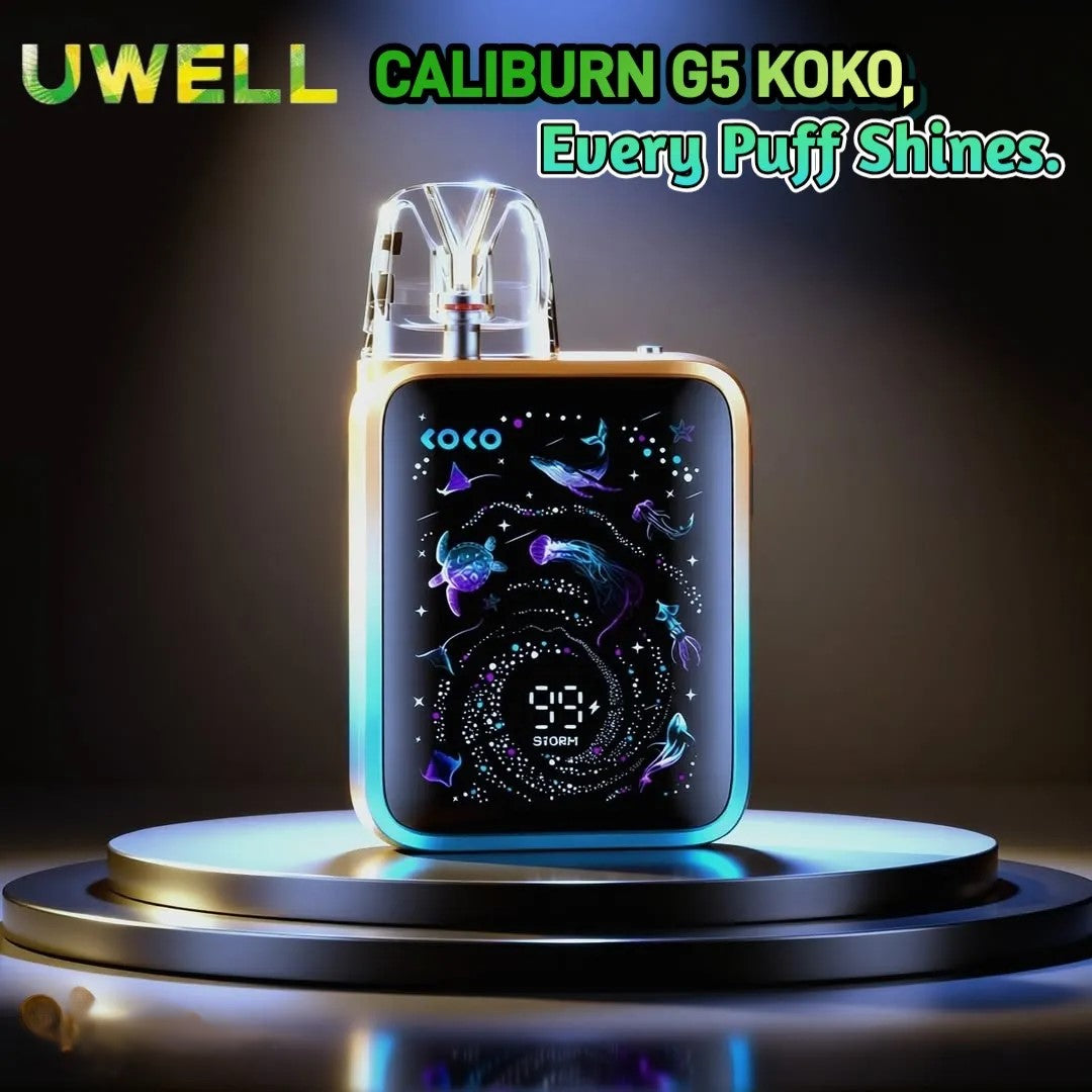 Uwell Caliburn G5 Koko Vape Kit 1600mAh 3ml (Max 35W) in the UAE