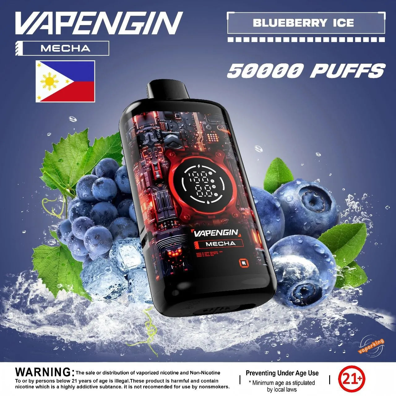 VAPENGIN Meacha 50000 Puffs Disposable Vape kit In UAE