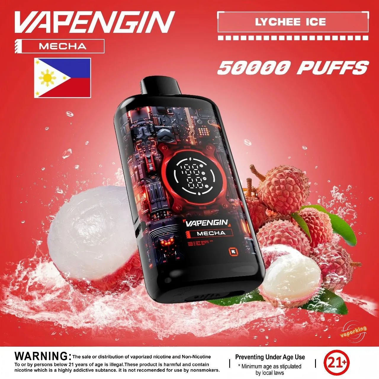 VAPENGIN Meacha 50000 Puffs Disposable Vape kit In UAE