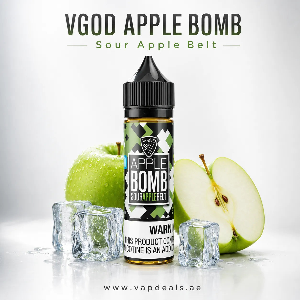 VGOD 60ML ice sour apple belt 
