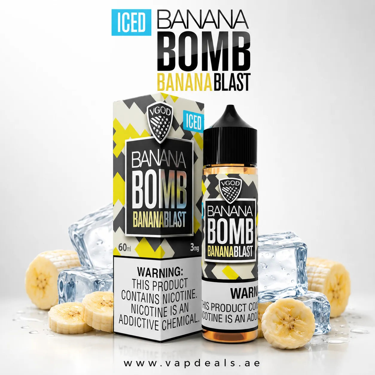 VGOD 60ML iced banana blast 