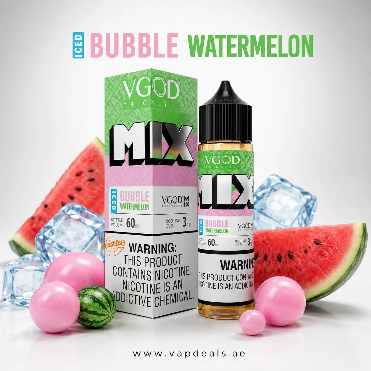 VGOD 60ML iced blueberry watermelon