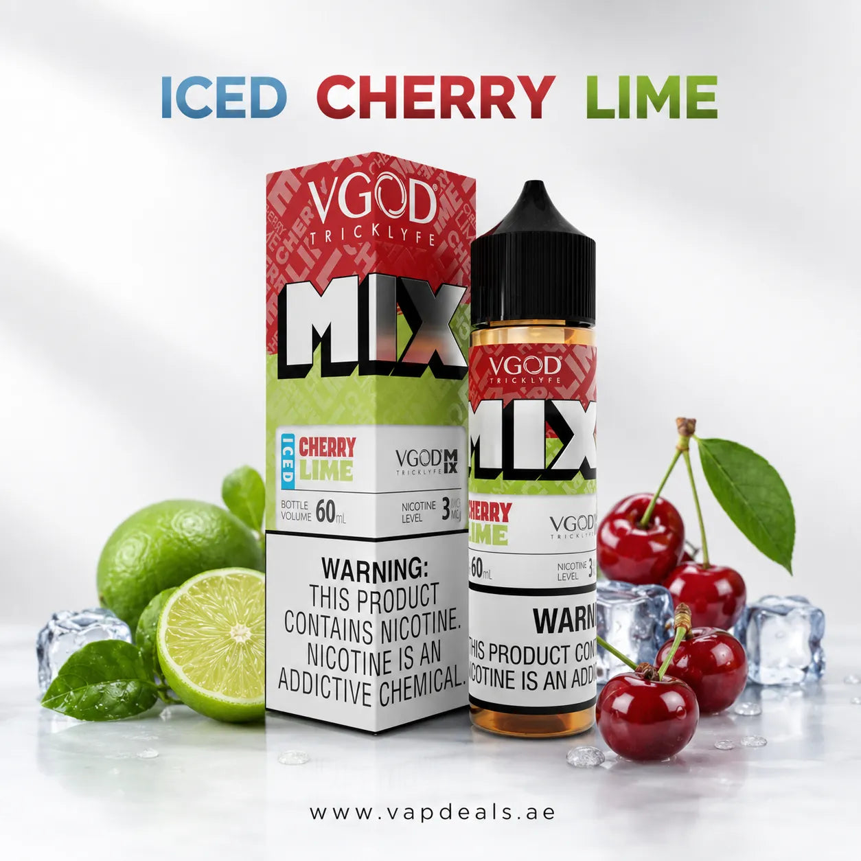 VGOD 60ML iced cherry lime 
