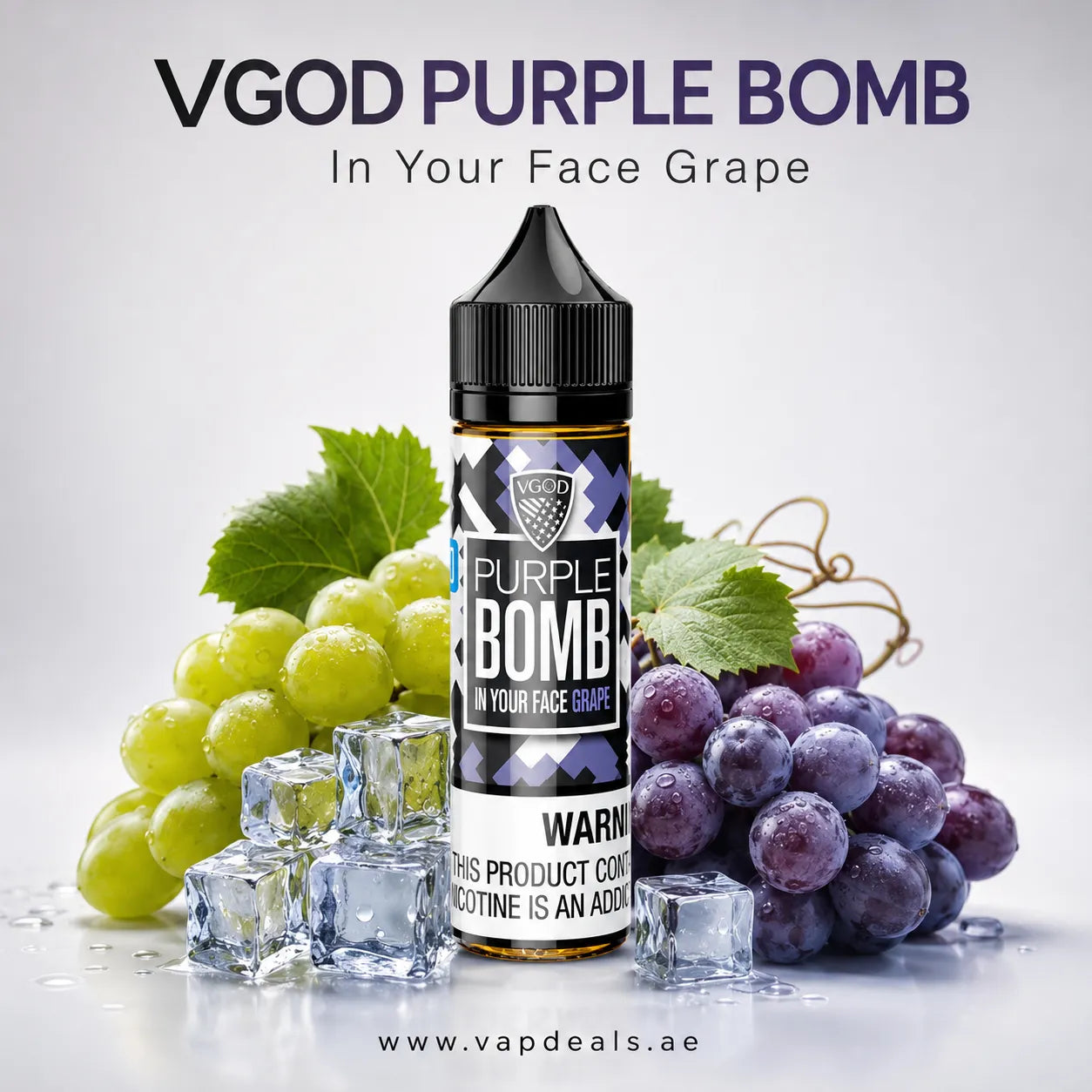 VGOD 60ML in your face iced grape 
