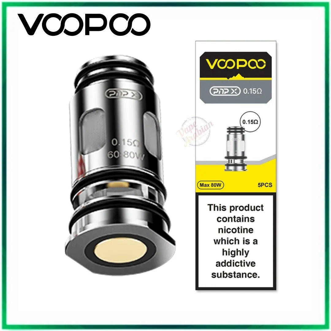 VOOPOO PNP X Replacement Coil 5pcs In Pack in UAE