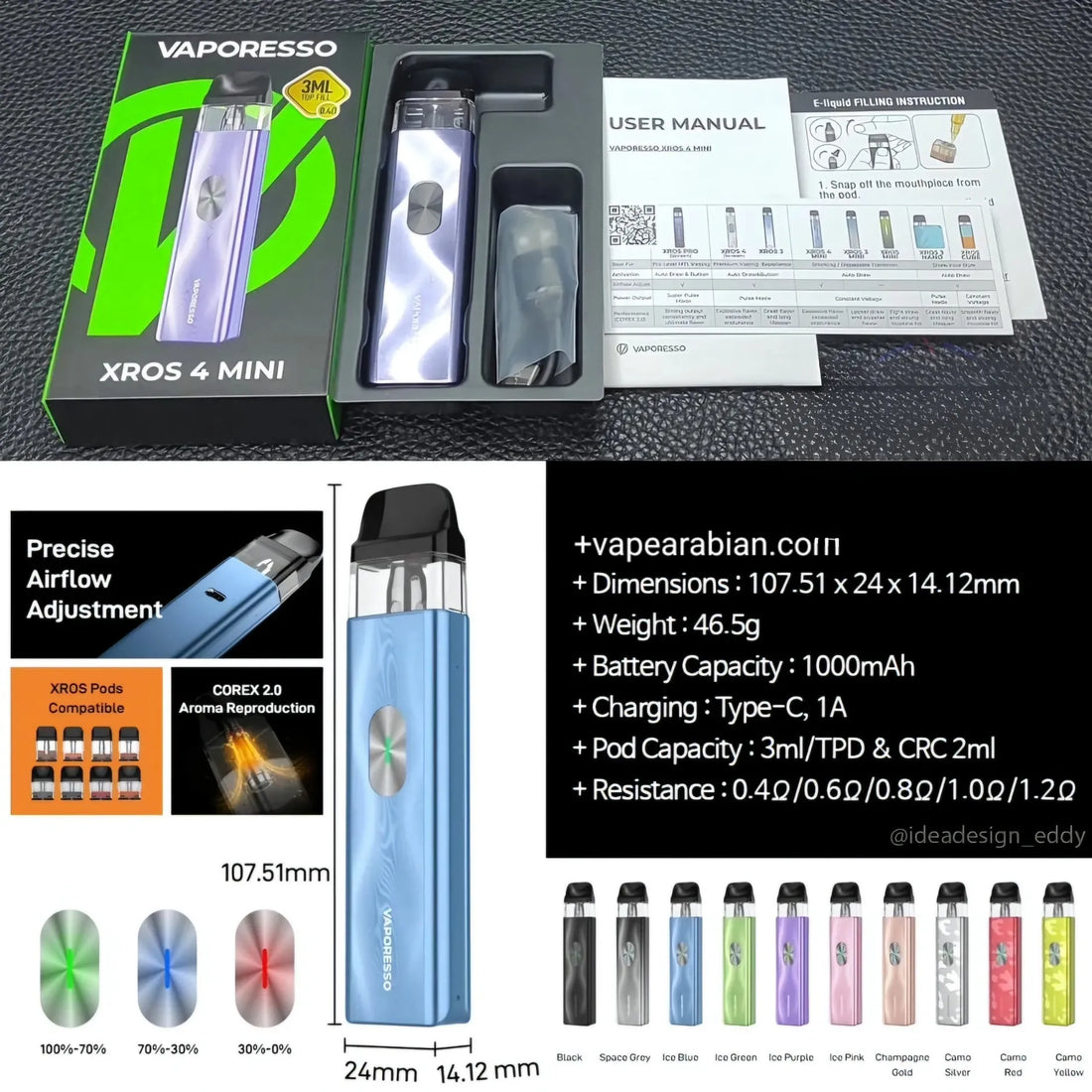 Vaporesso-Xros-Mini-Pod-Kit