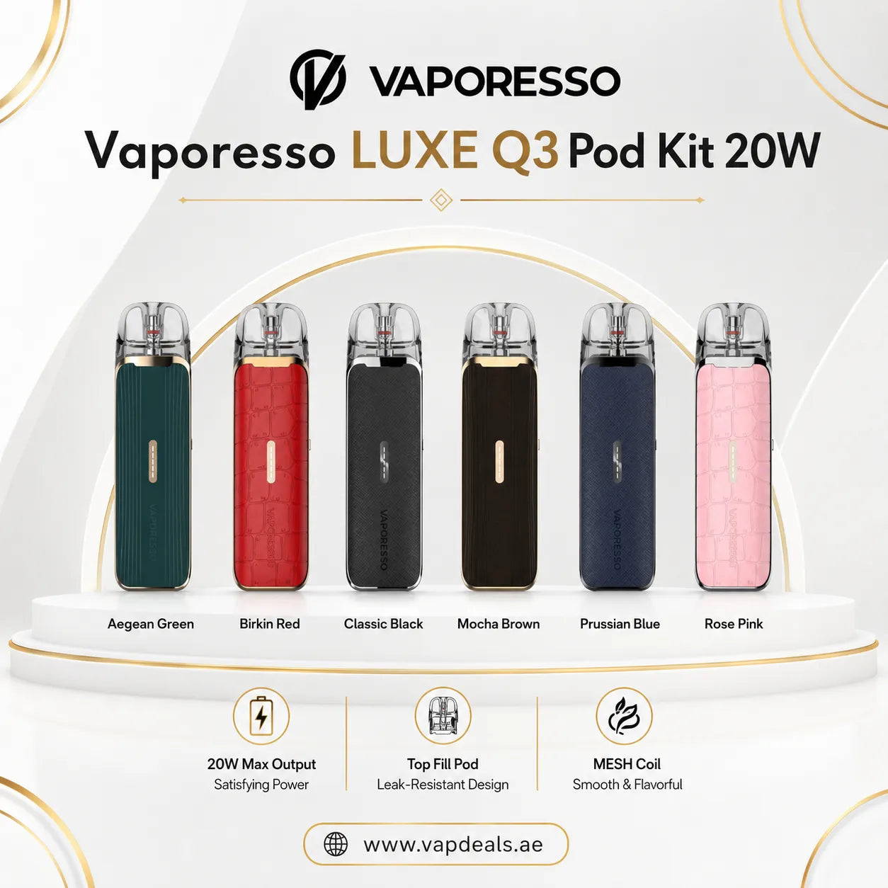 Vaporesso Luxe Q3 Pod Kit in UAE