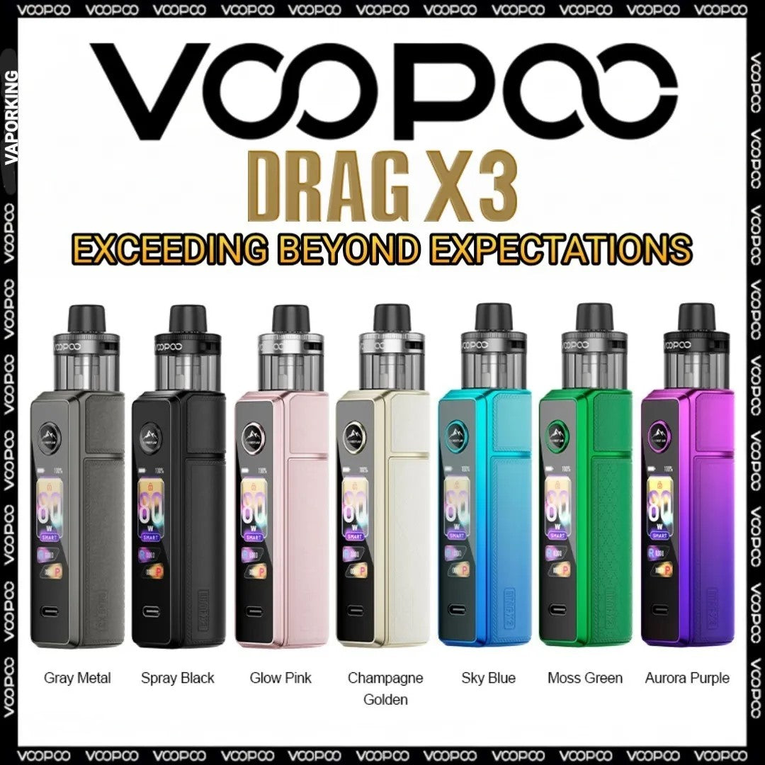 VooPoo Drag X3 Kit 80w In Dubai, UAE