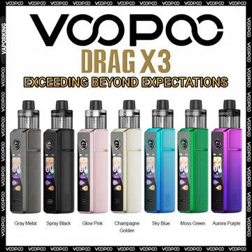 VooPoo Drag X3 Kit 80w In Dubai