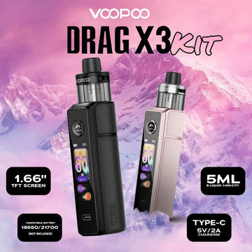 VooPoo Drag X3 Kit 80w In Dubai, UAE