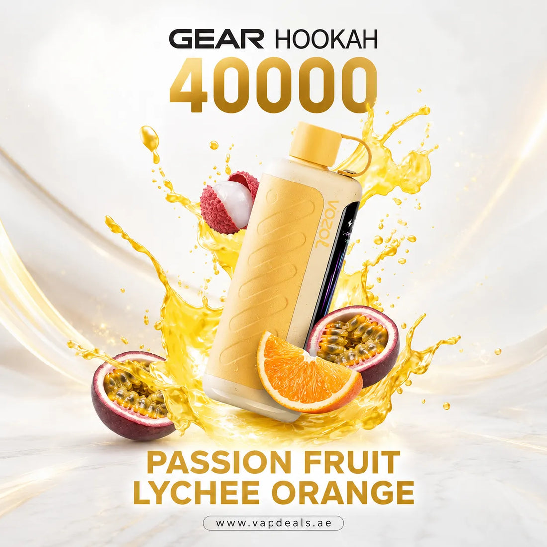 Vozol Gear Hookah 40000 Puffs in UAE