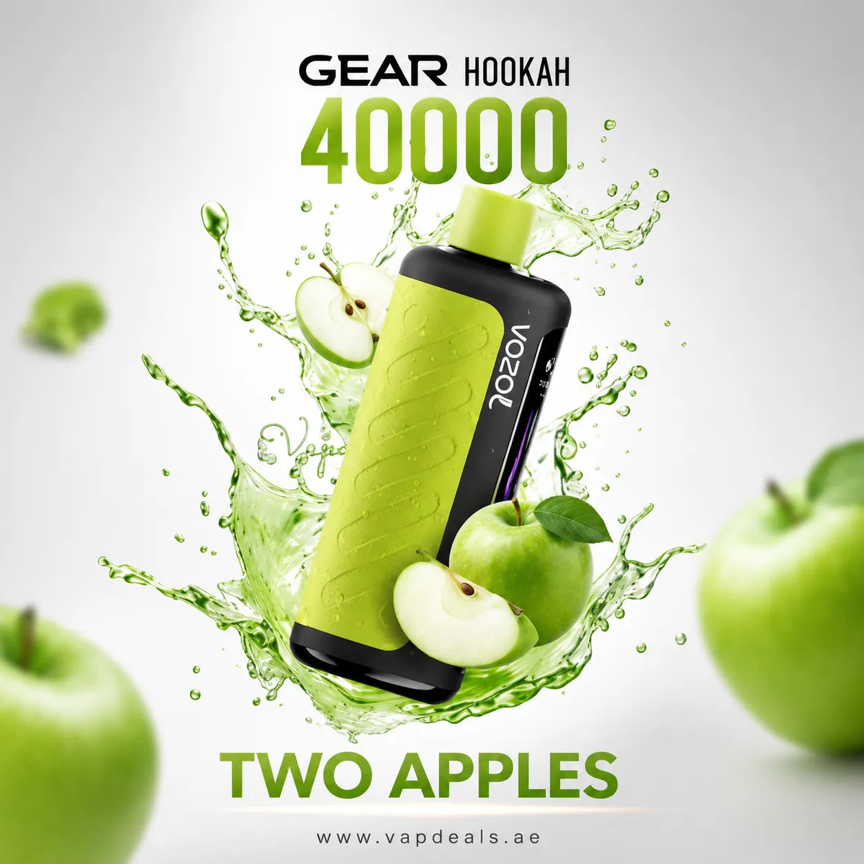 Vozol Gear Hookah two apples 