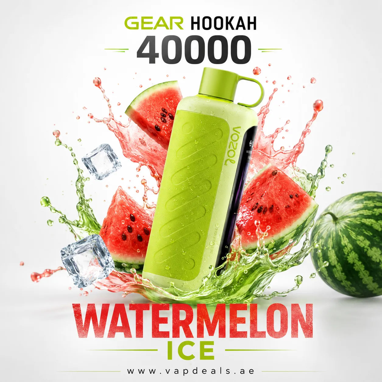 Vozol Gear Hookah watermelon ice
