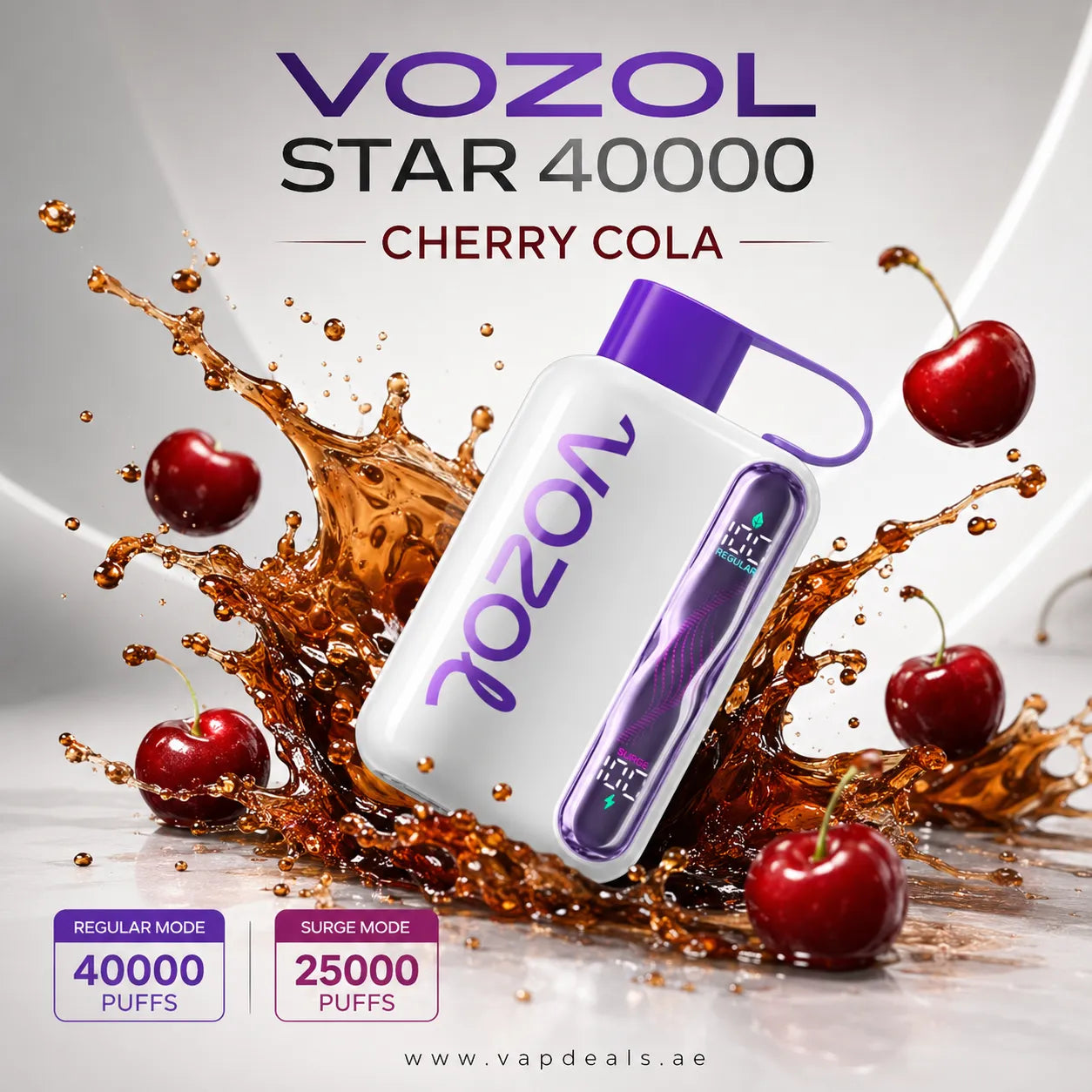 Vozol Star cherry cola