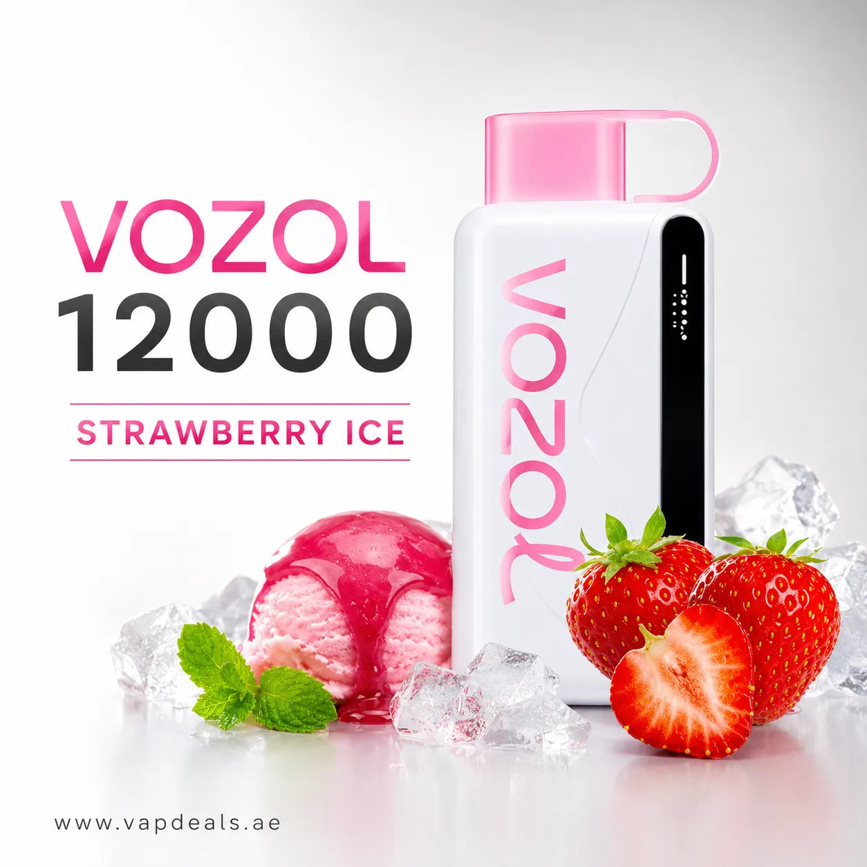Vozol Star strawberry ice