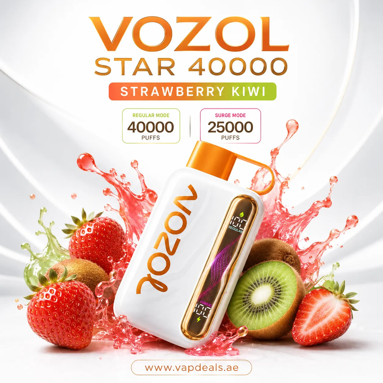 Vozol Star strawberry kiwi