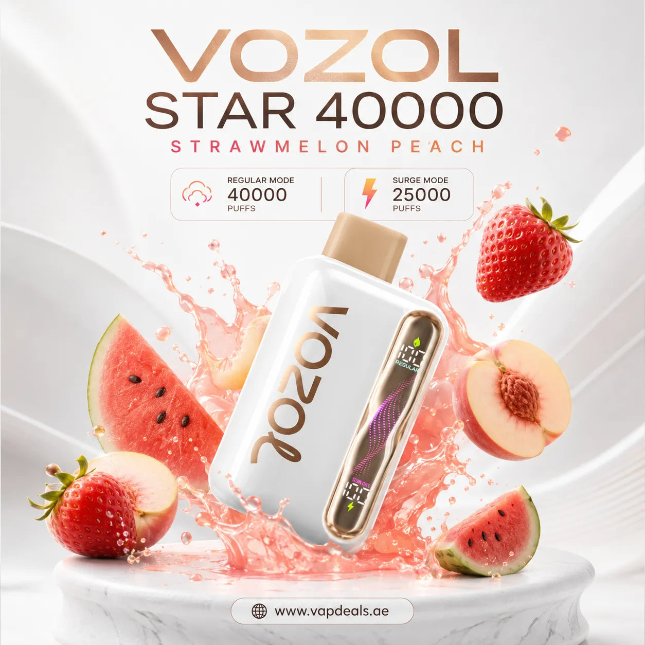 Vozol Star starwmelon peach 