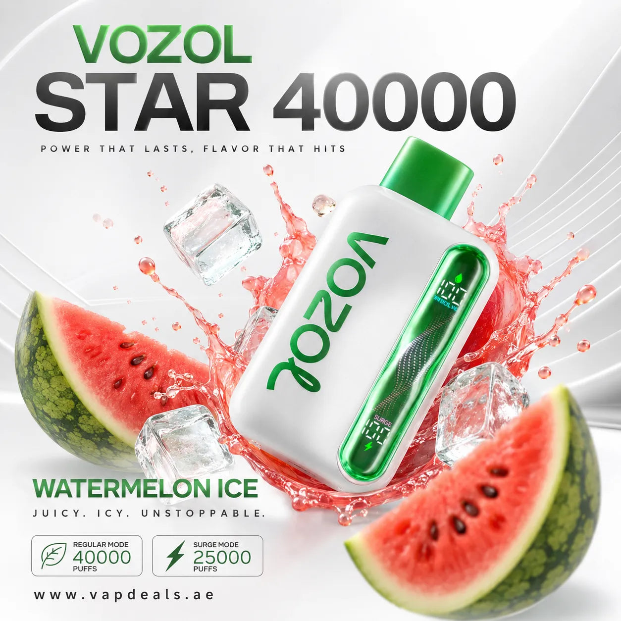 Vozol Star watermelon ice