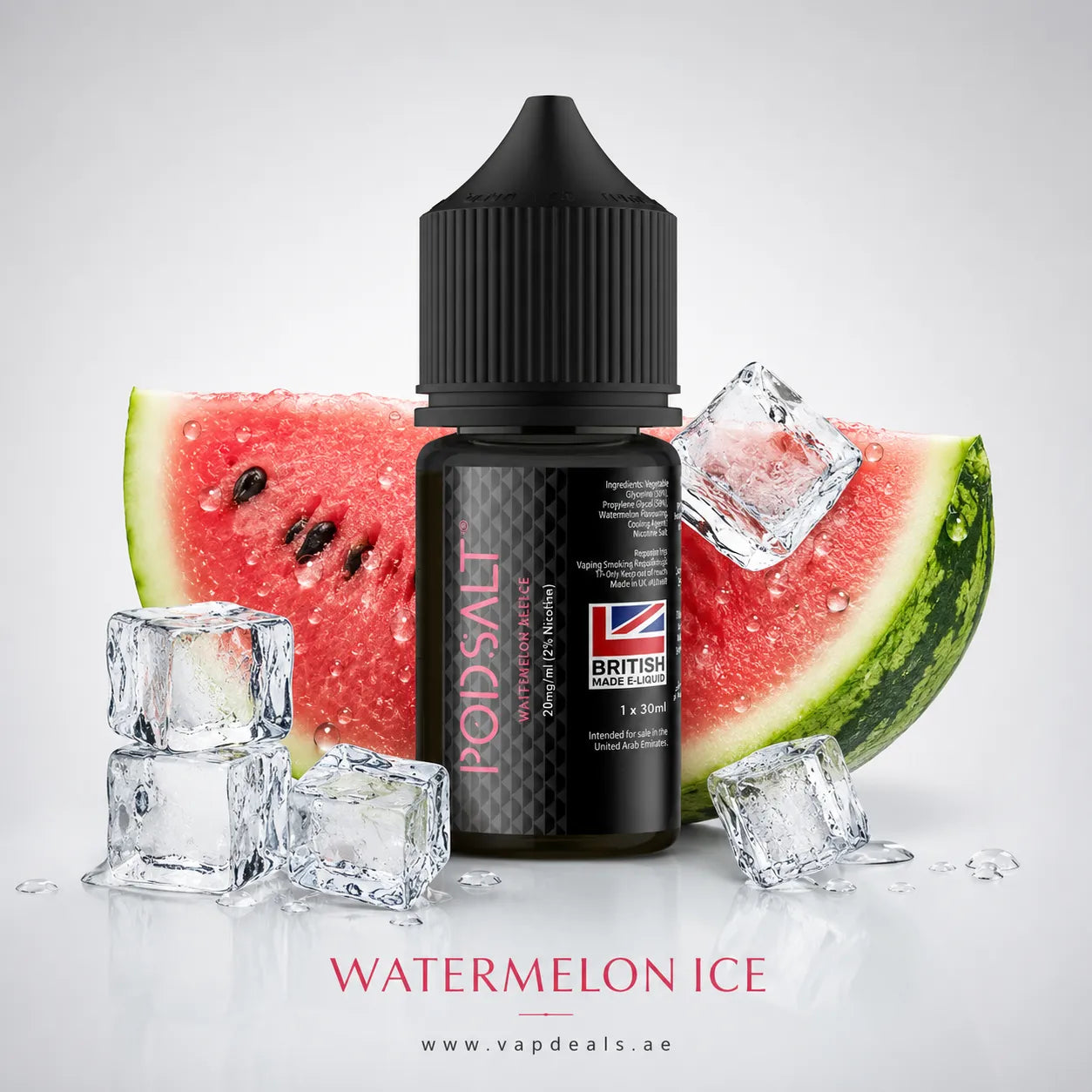 Watermelon ICEFlavor Pod Salt 30ml Salt Nic E-Liquid