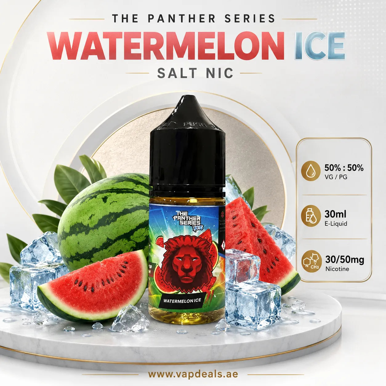 Watermelon Ice - The Panther Series Ice  by Dr. Vapes