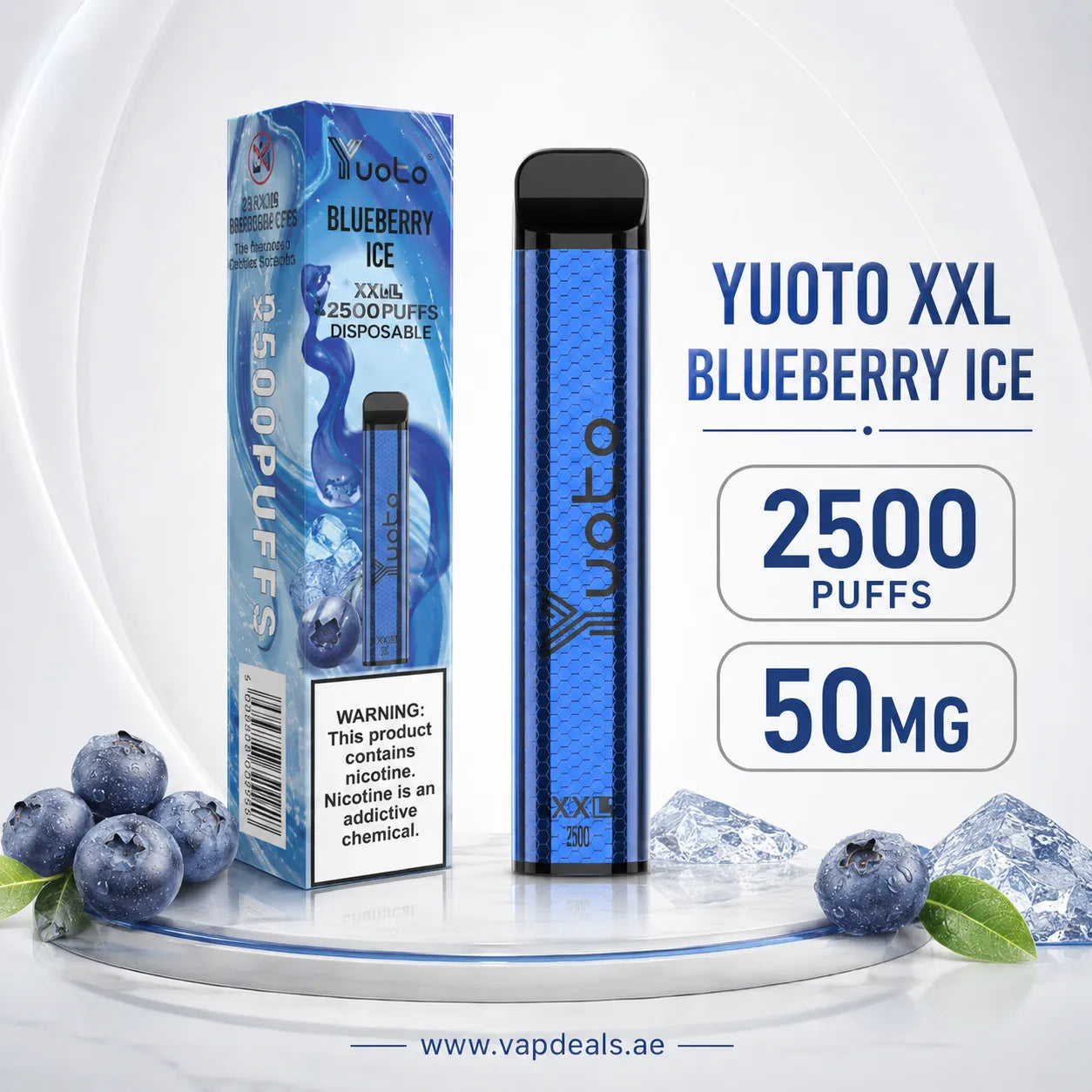 Yuoto XXL blueberry ice