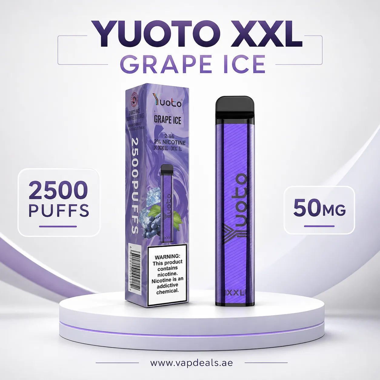 Yuoto XXL grape ice