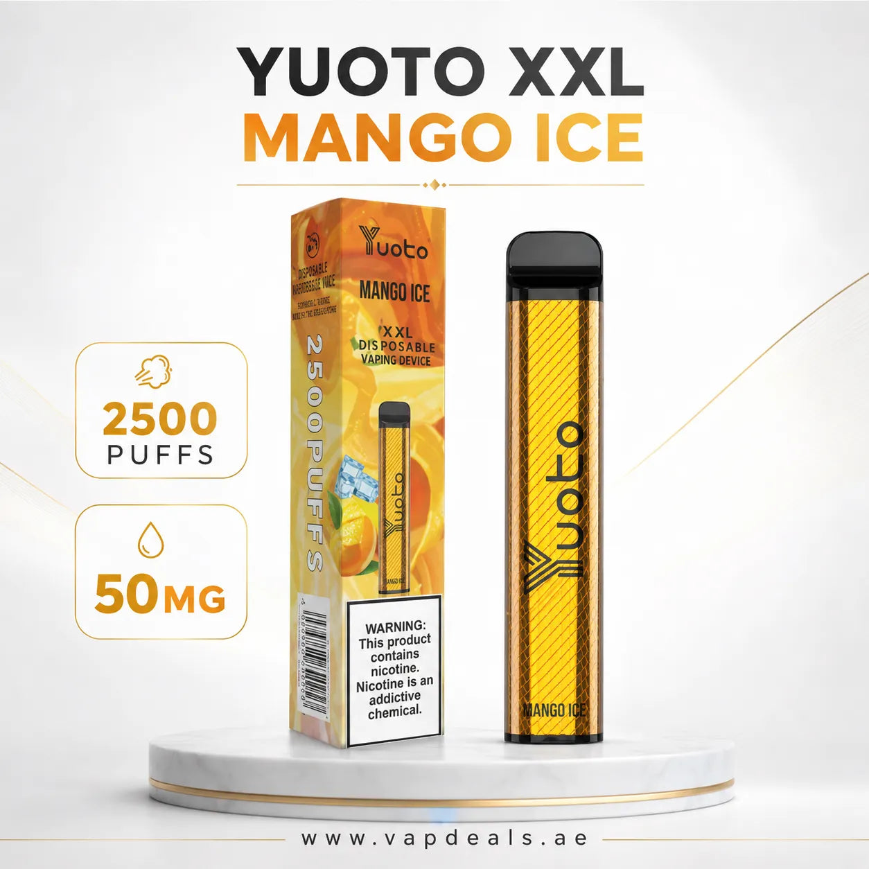 Yuoto XXL mango ice