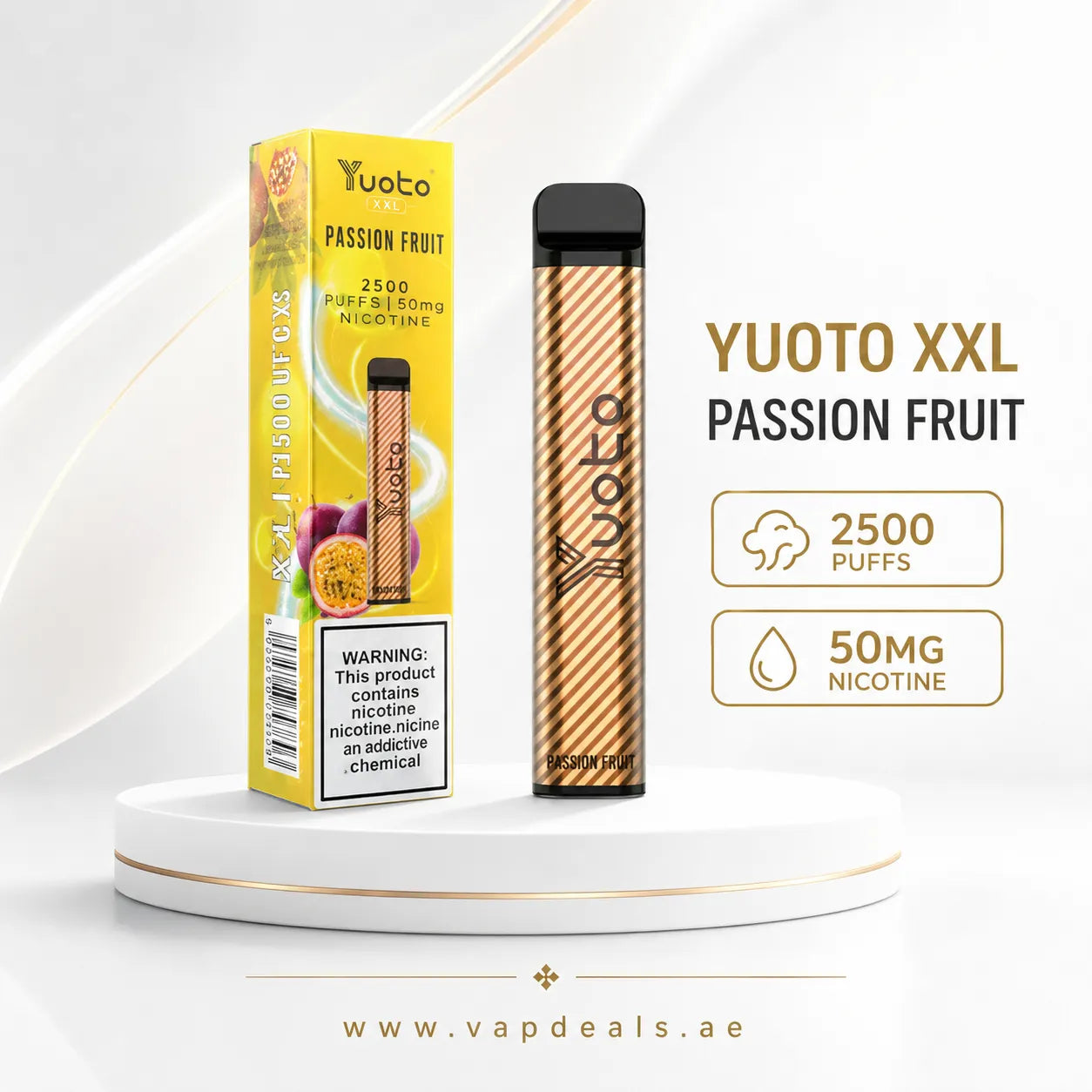 Yuoto XXL passion fruit 