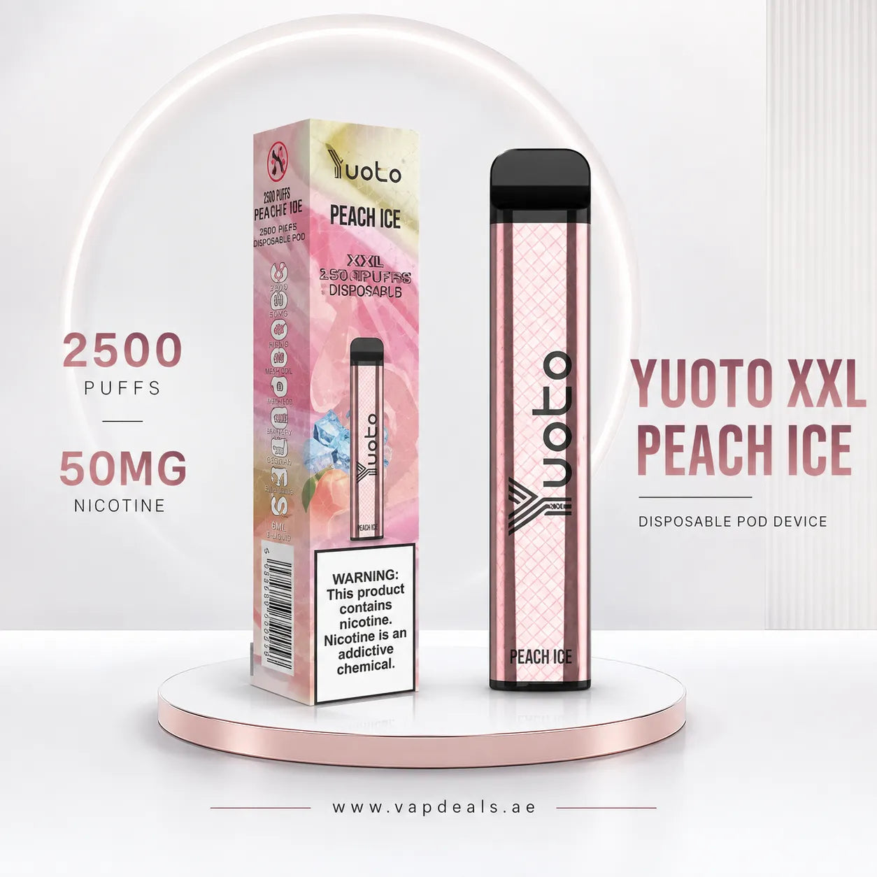 Yuoto XXL peach ice