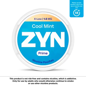 ZYN Cool Mint Nicotine Pouches 1.5mg, 14mg, 16mg