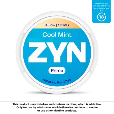 ZYN Cool Mint Nicotine Pouches 1.5mg, 14mg, 16mg